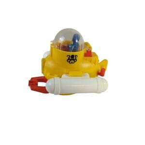 Vintage 1978 Fisher Price Adventure People Rescue Submarine 323 With Diver